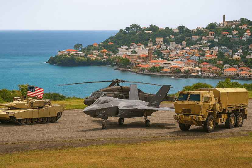 U.S. Military Assets in Grenada Sparks Fears of Venezuelan Conflict