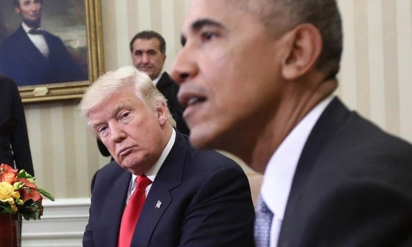Trump Shares Video Depicting Obamas as Monkeys, Drawing Condemnation Over Defamation Claims