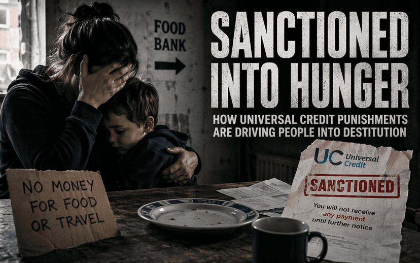 Sanctioned Into Hunger: How Universal Credit Punishments Are Driving People Into Destitution