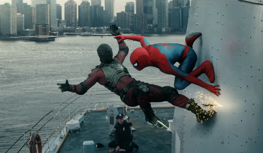 Spiderman fight Tarantula