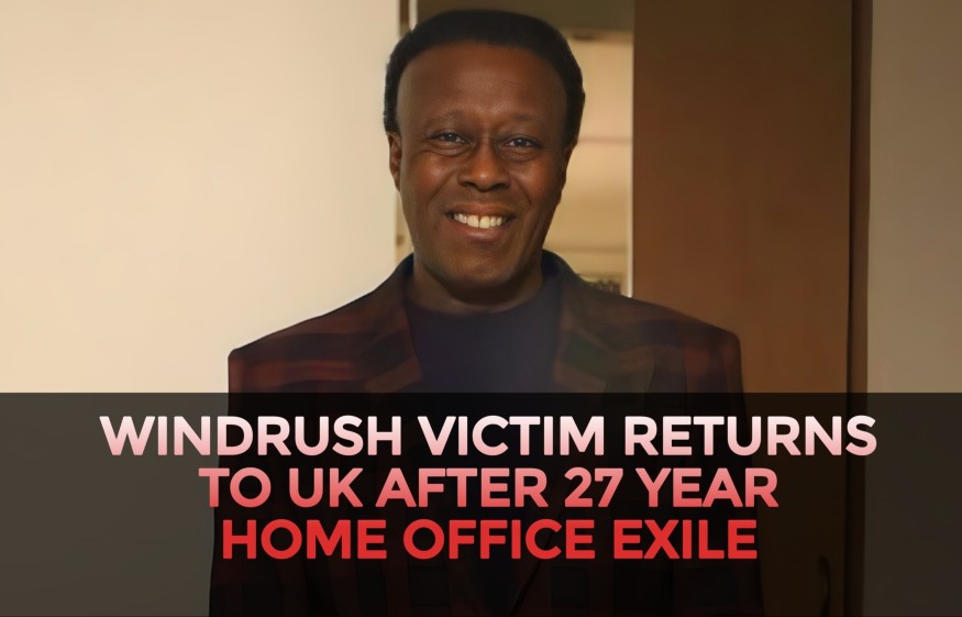 Windrush Victim: George Lee Returns to the UK after 27-year Home Office Exile