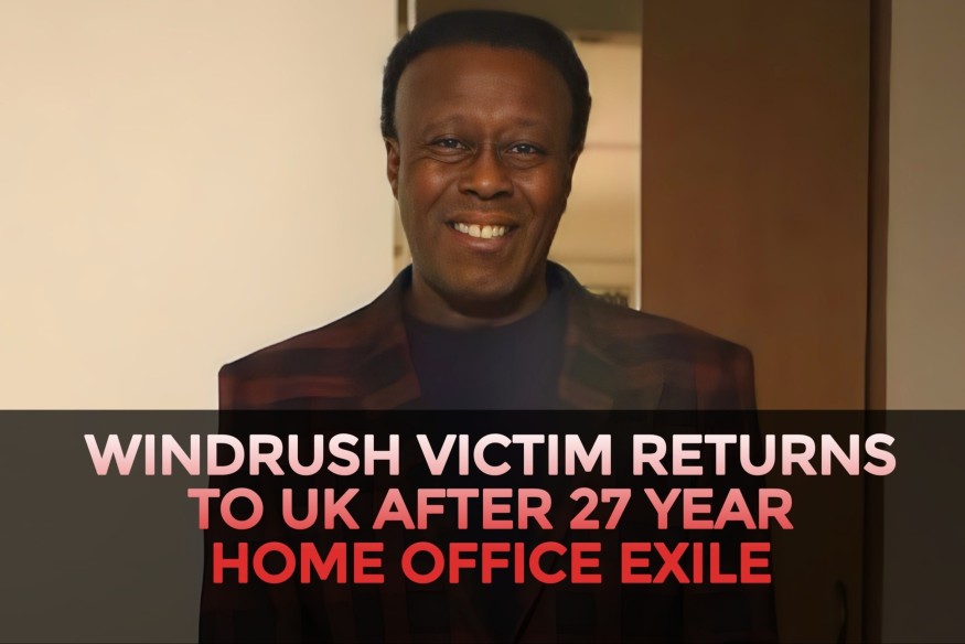 Windrush Victim: George Lee Returns to the UK after 27-year Home Office Exile